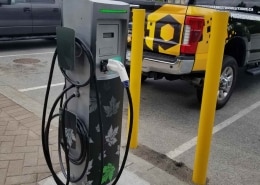 TD Bank Electric car charger